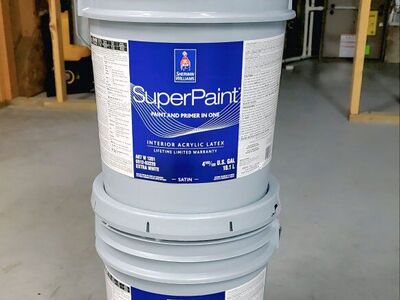 Sherwin Williams Super Paint Beige 10 gallons