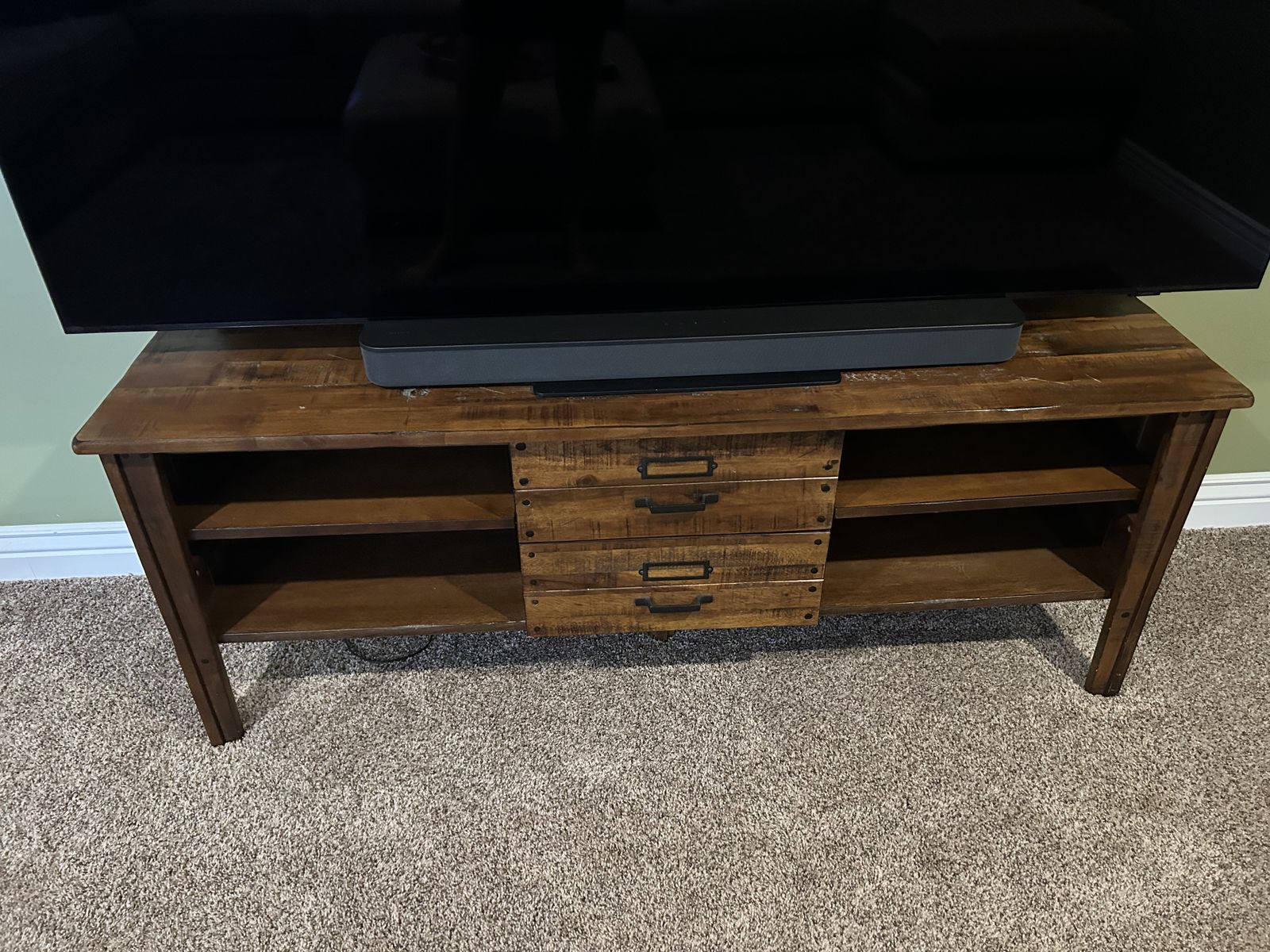 World Market Wood TV Stand