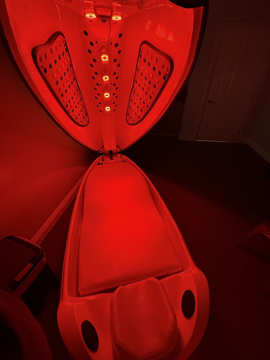 Hydromassage, Infrared Cocoon, Ionic footbath, Halo generator, sound bed, aura scan and more!