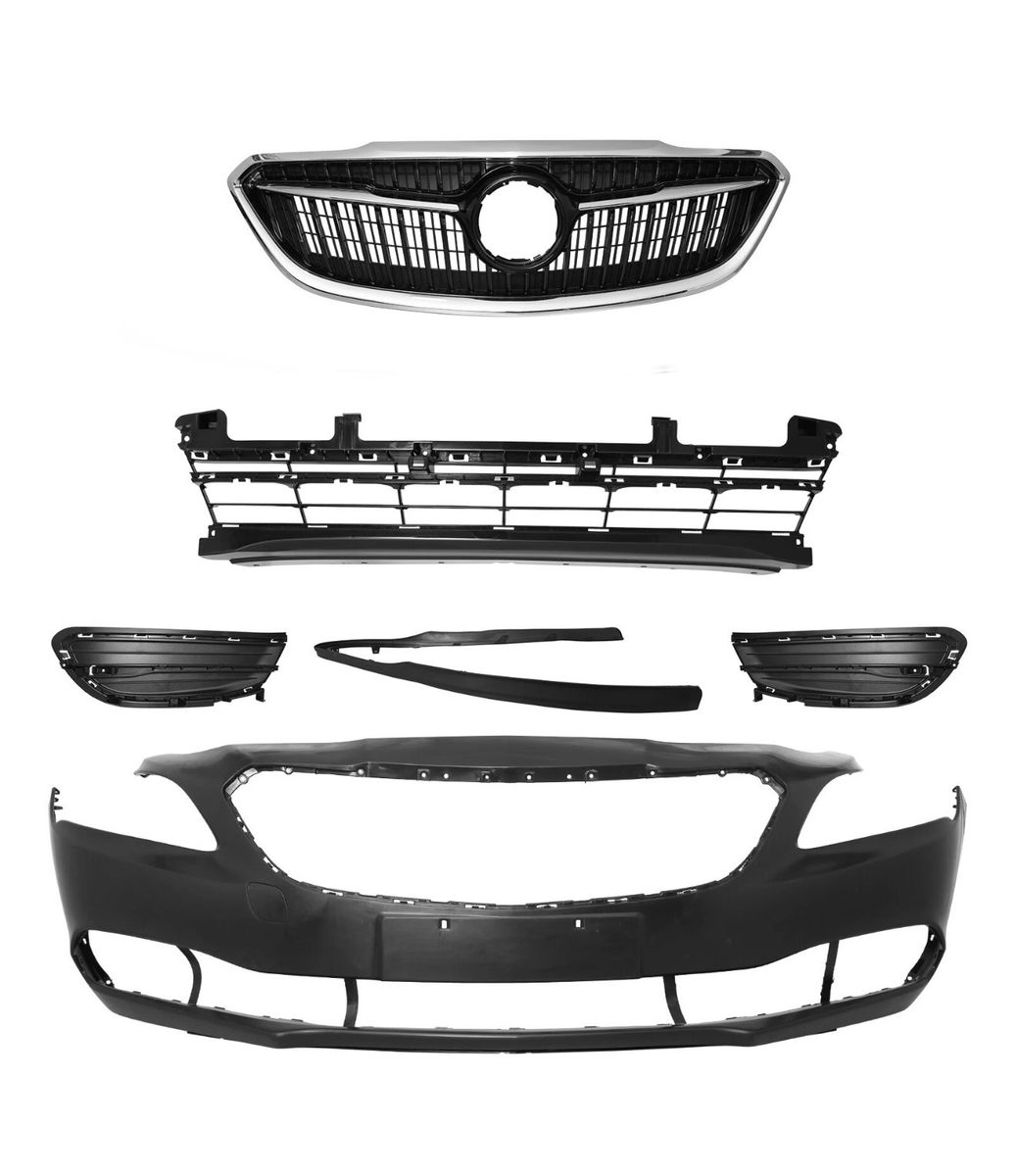 For 2017 2018 2019 2020 Buick Lacrosse Front Bumper Grille Kit Complete