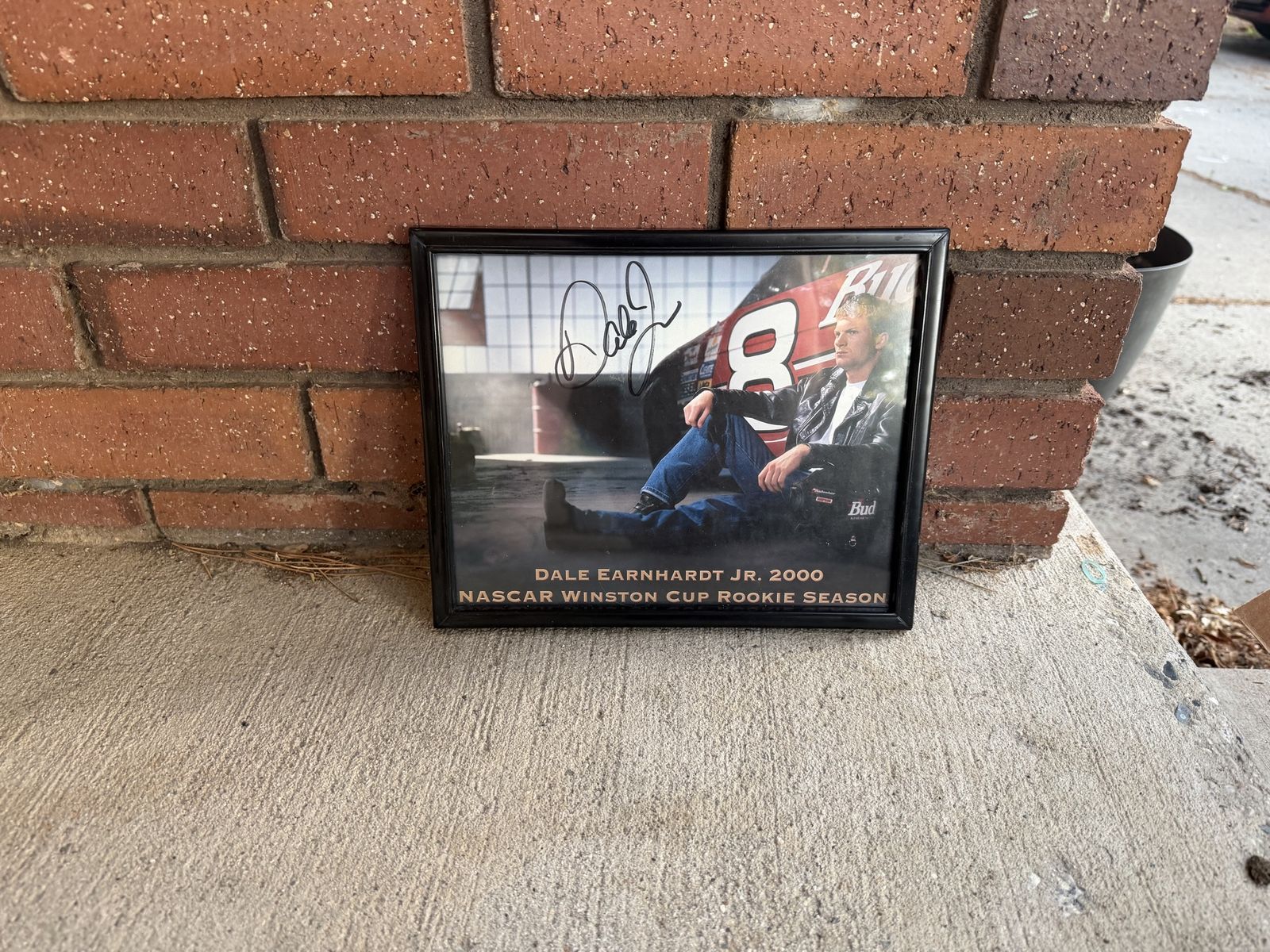 Signed Vintage Dale Earnhardt Jr. Rookie Debut Picture for Sale or Trade