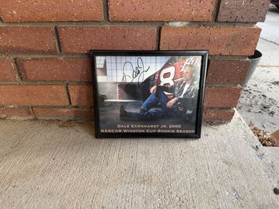 Signed Vintage Dale Earnhardt Jr. Rookie Debut Picture for Sale or Trade