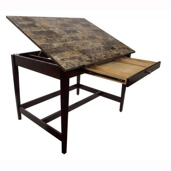 Alvin Artist Vanguard Drafting Room Table Wood Desk with Adjustable Top & Storage Drawer NEW in Box