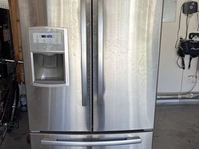 Whirlpool Gold French Door Refrigerator with Ice & Water Dispenser - Stainless Steel