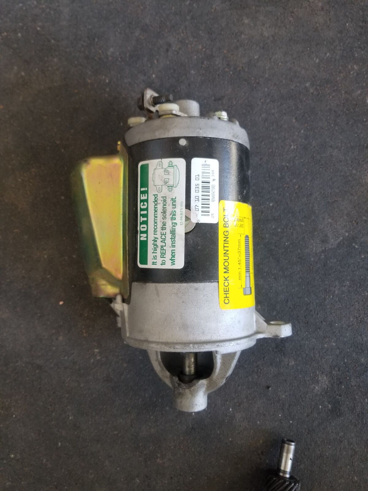 Starter - 1989 ford ranger 2.9 V6