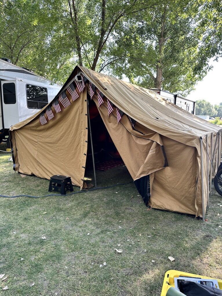 Canvas Cutter StrongHold Wall Tent