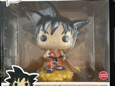 Jumbo Funko Pop! Animation Dragon Ball Goku & Flying Nimbus #1109 GameStop Exclusive