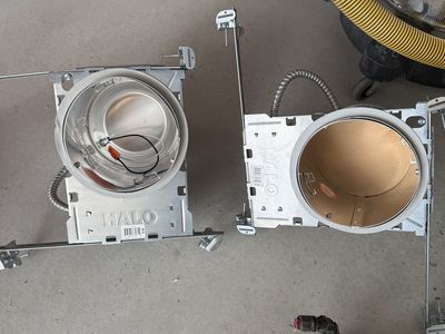 HALO H7ICT Recessed Lighting Housings 6" New Construction IC Air-Tite (Pair)