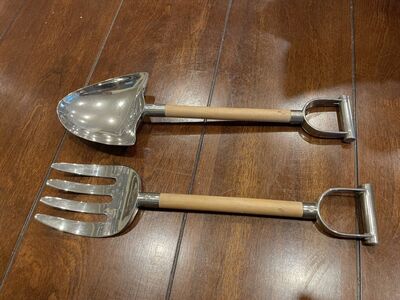Godinger Gardening Tool Salad Servers