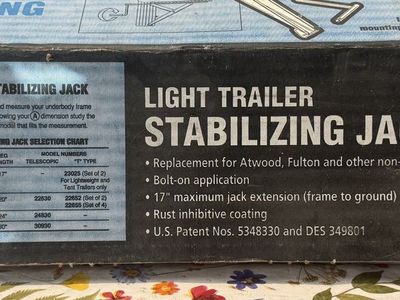 Light Trailer Stabilizing Jack