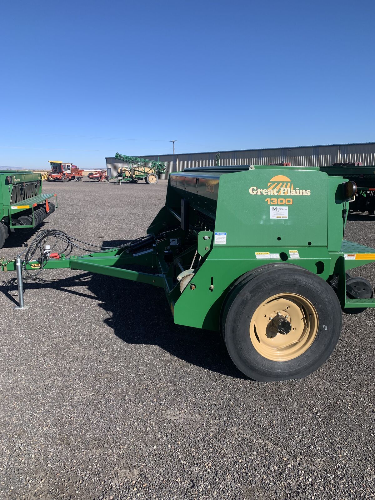 2025 Great Plains 1300 End Wheel Drill
