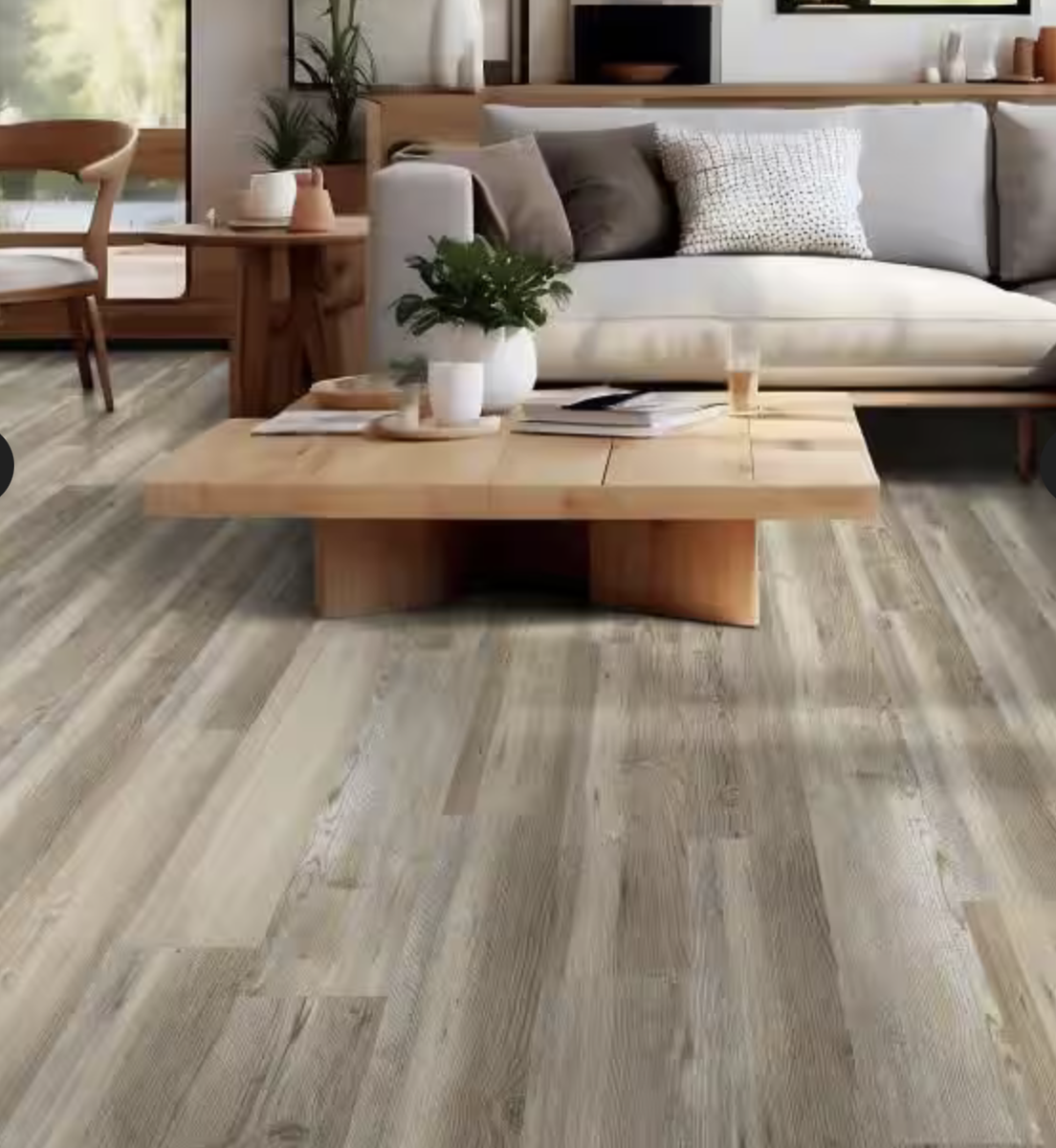 TrafficMaster Hickman Coast Waterproof Click Lock Vinyl Plank Flooring