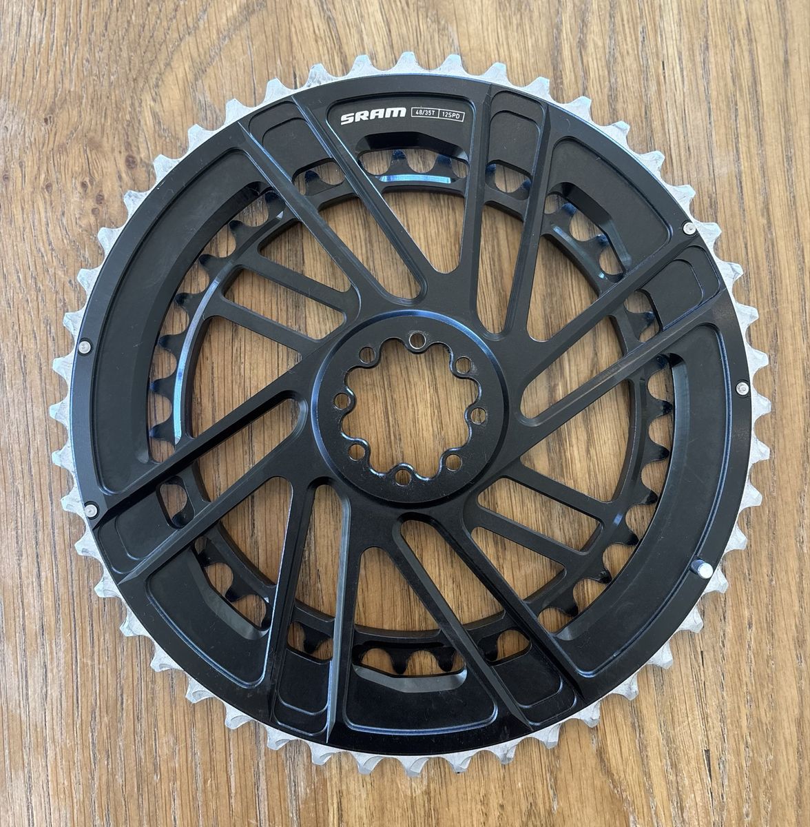 Mint! SRAM Force AXS E1 8-Bolt 48/35t Direct Mount Chainrings