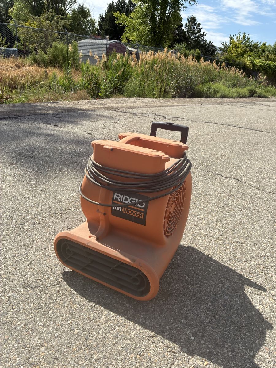 RIDGID Air Mover High-Velocity Air Mover/Blower for Drying & Ventilation
