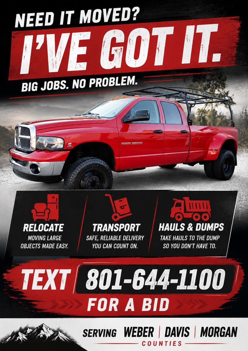 Delivery and moving service