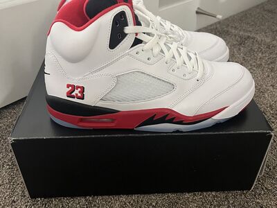 Jordan 5 Retro Fire Red 2025 Men’s Size 12 New