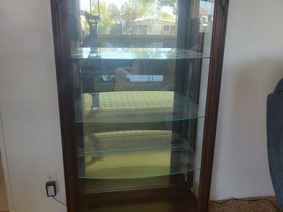 Wooden China Cabinet