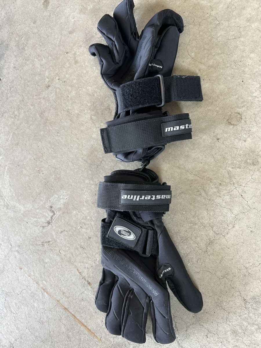 Masterline Master's Curve Water Ski/wakeboard/surf Gloves - Black