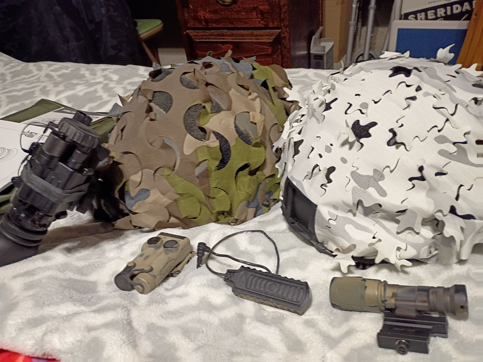 AGM PVS 14 WP Gen2+, IR laser and SF WL and IR