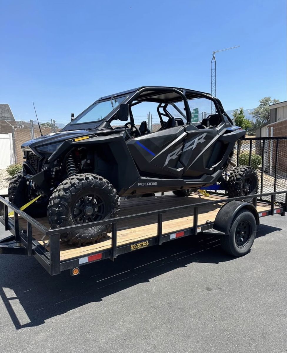 Low miles! 2022 Polaris Razor Pro XP Dynamix with trailer