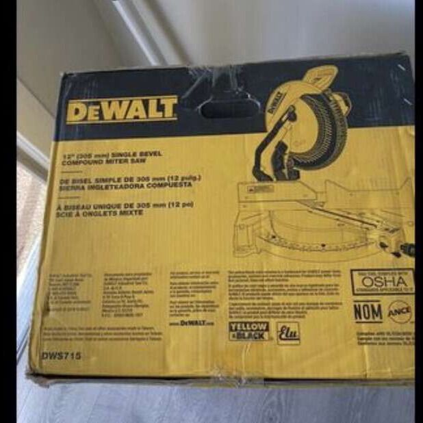 New Dewalt Bevel Miter Saw