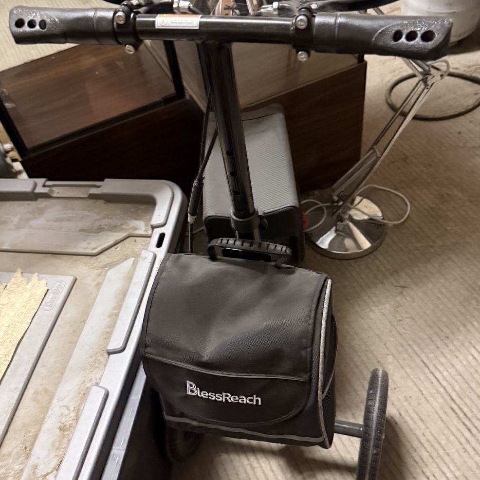 BlessReach Scooter for Adults - Knee Scooter for Foot Injury, Crutches Alternative