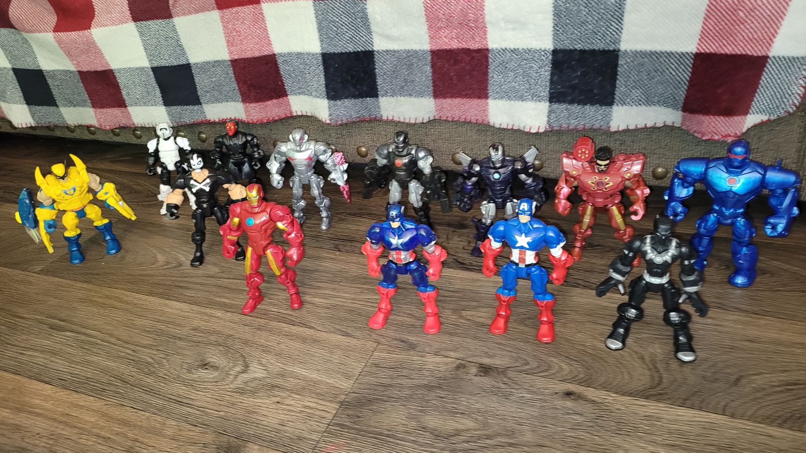 Marvel mix mashers  figures