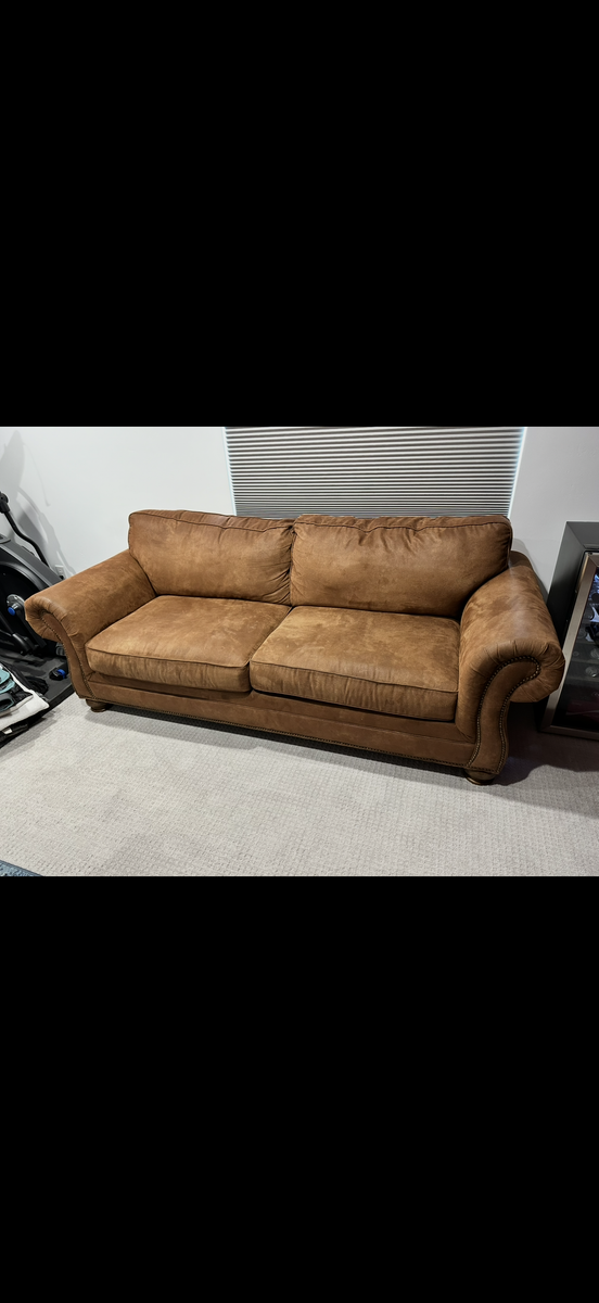 Free microsuede couch