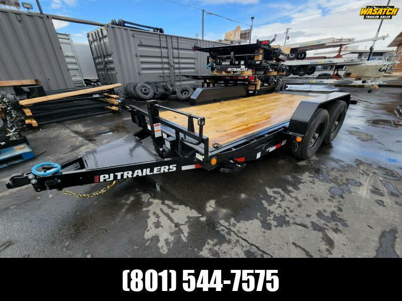 2026 PJ Trailers 16' T6 Tilt Flatbed Trailer