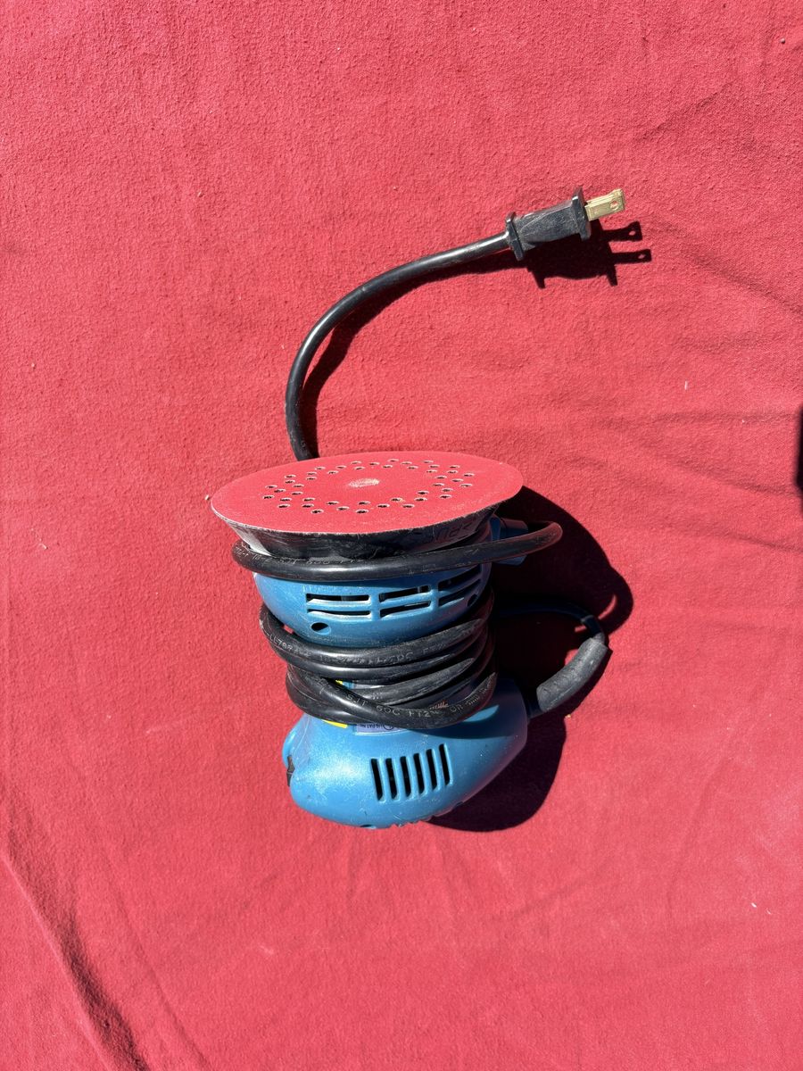 Makita 5” orbital sander new. 50.00