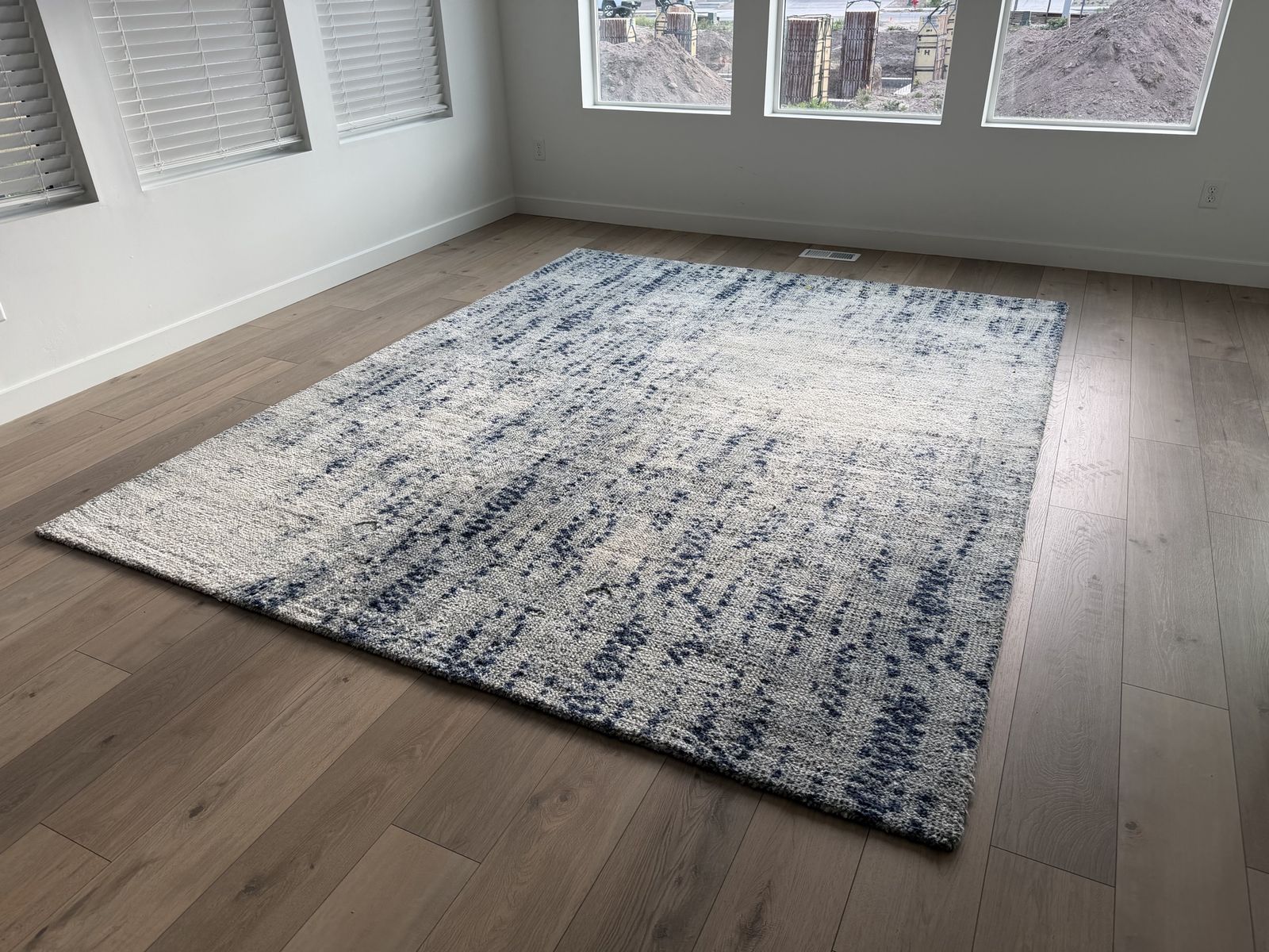 West Elm 8x10 Distressed Foliage Rug