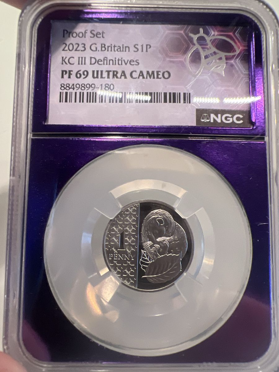 2023 Great Britain King Charles III 1 Penny PF 69 Ultra Cameo NGC