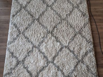 Thomasville Luxury Shag Rug with Pad 5'3" x7'5"
