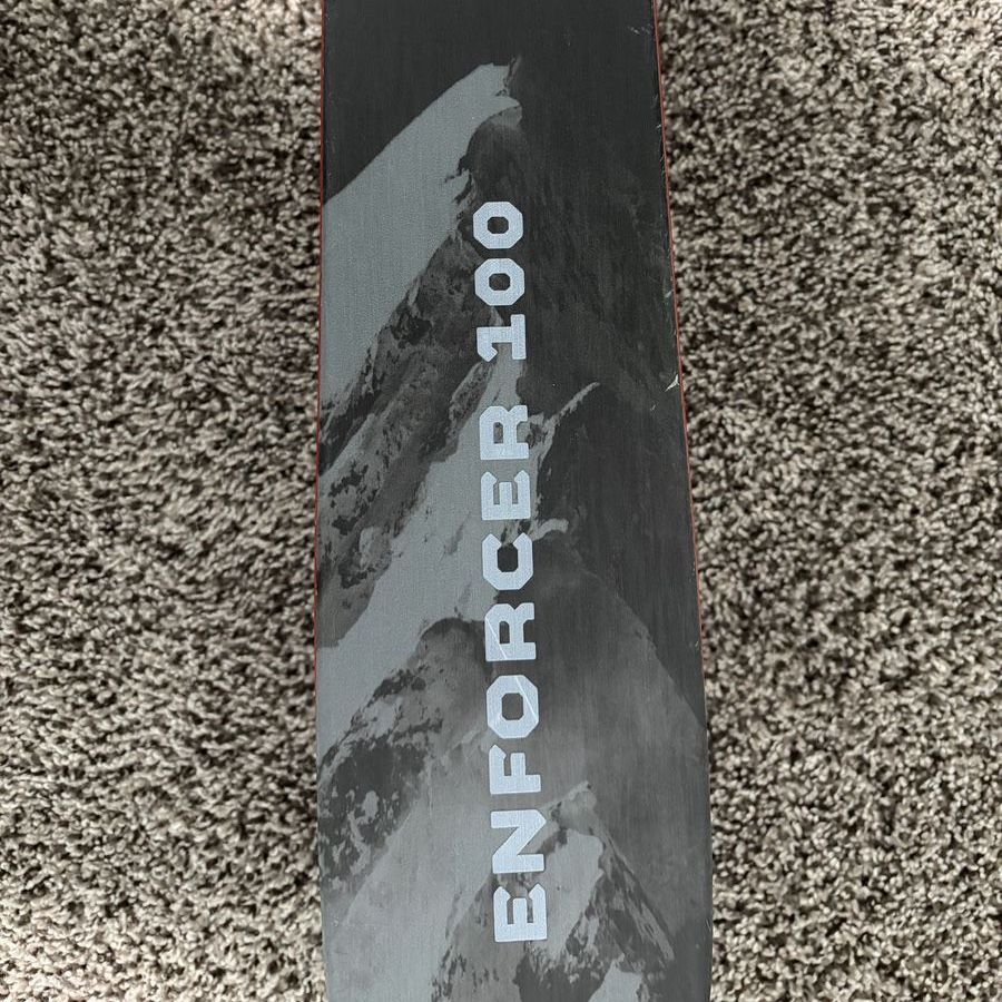 Nordica Enforcer 100 All-Mountain Skis - 172cm with Tyrolia Adjustable Bindings