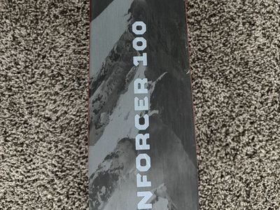 Nordica Enforcer 100 All-Mountain Skis - 172cm with Tyrolia Adjustable Bindings