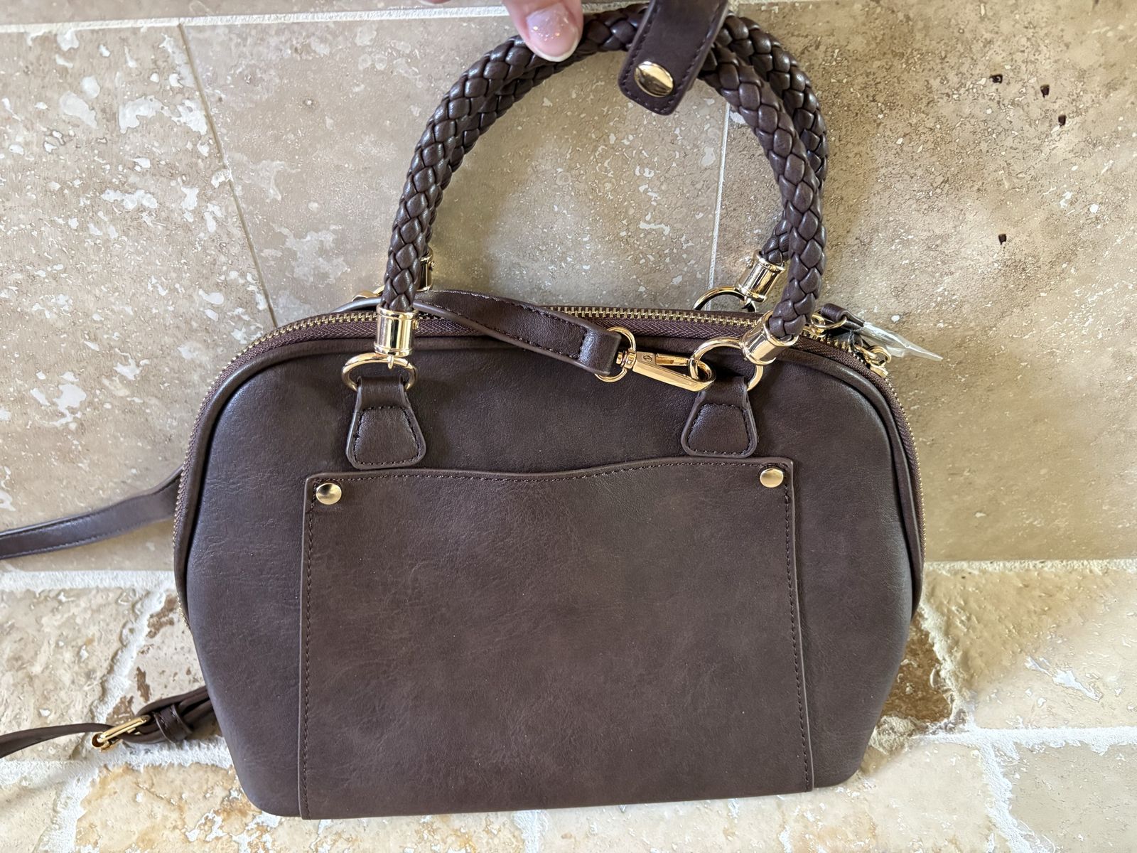 Like New Madison West Purse W/Handles or Crossbody