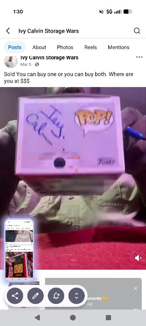 Funko Pop 318 Sith Jet Trooper Bobblehead signed I