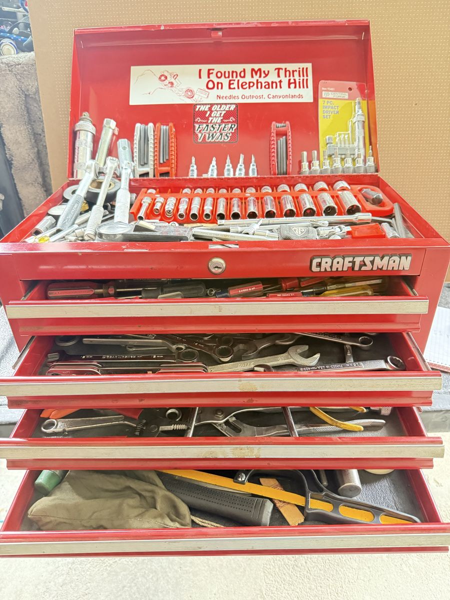 Tool Box With Tools