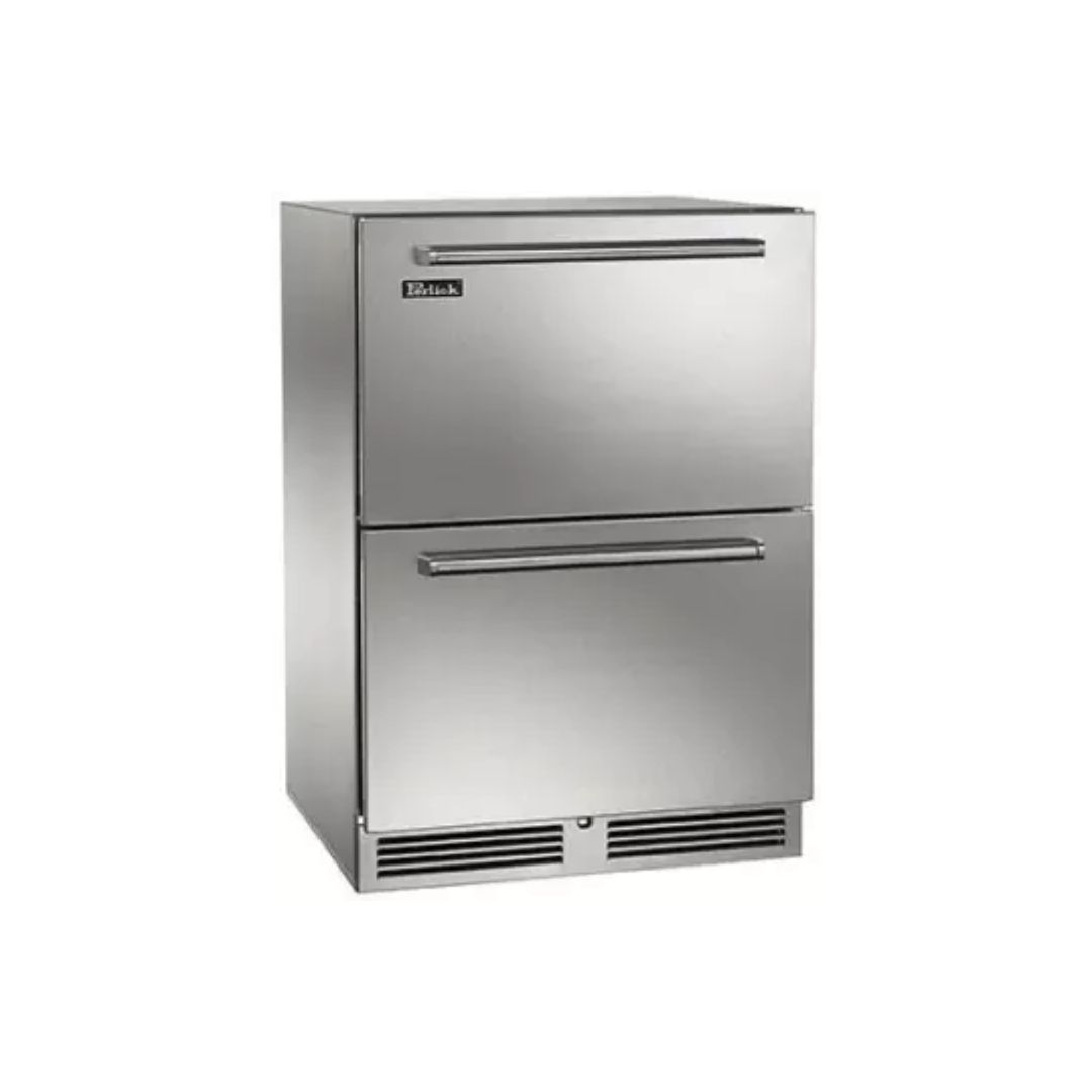 Perlick HP24F045 24" Built-in Undercounter Outdoor Freezer