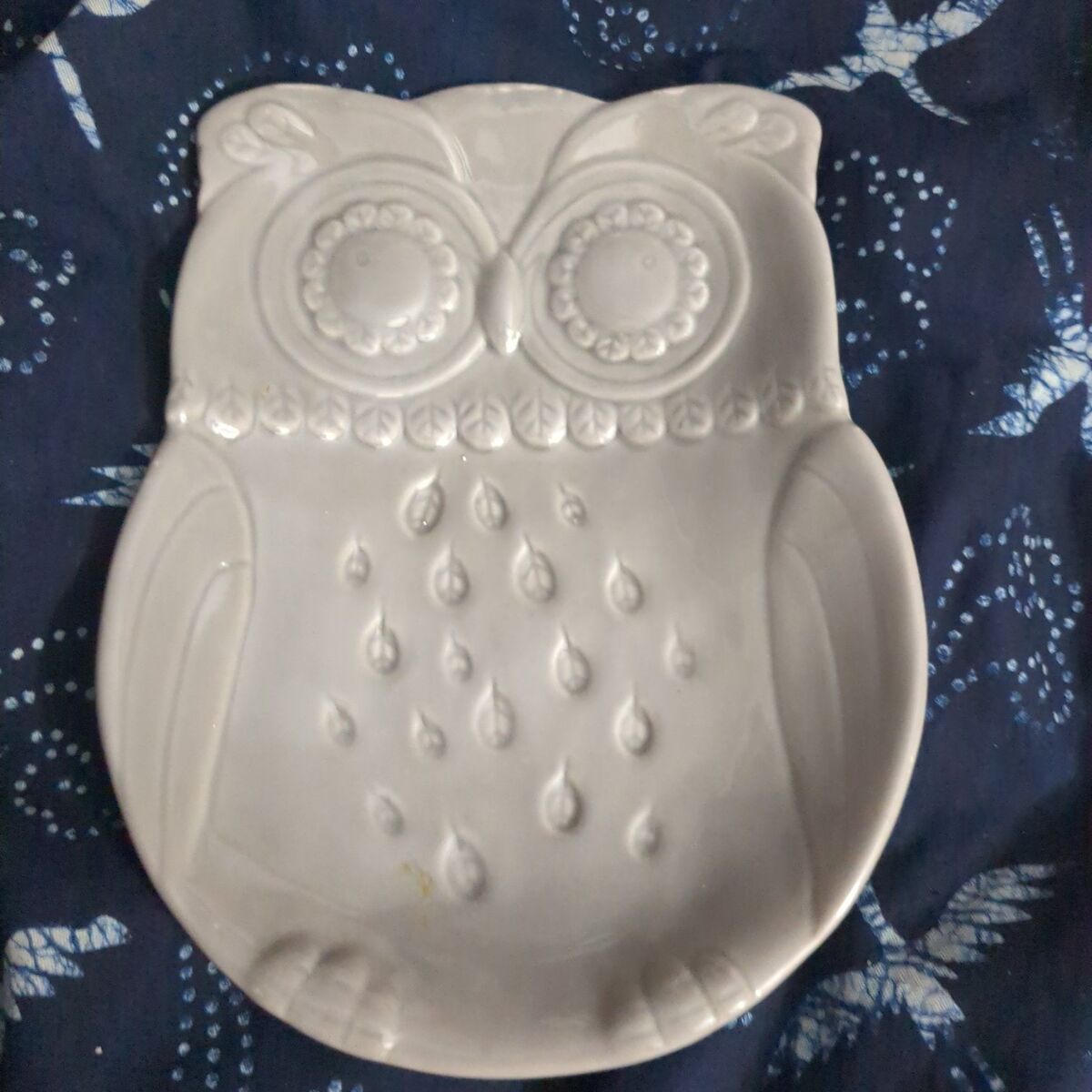 Gourmet expressions owl plate