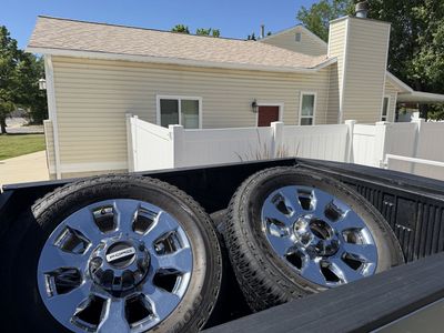 F250 F350 Ford Superduty 8/170 20”wheels and tires 275/65r20