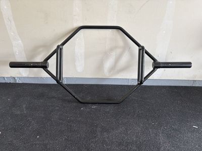 Used Hex Bar/Trap Bar - Good Condition for Deadlifts & Shrugs
