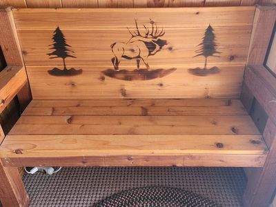 Pine Wood Bench
