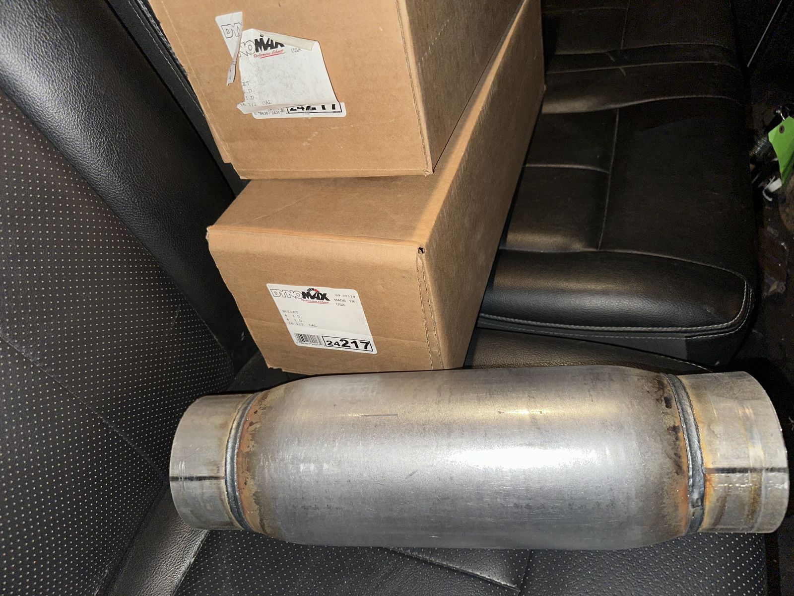 4 Inch DynoMax Race Bullet Mufflers