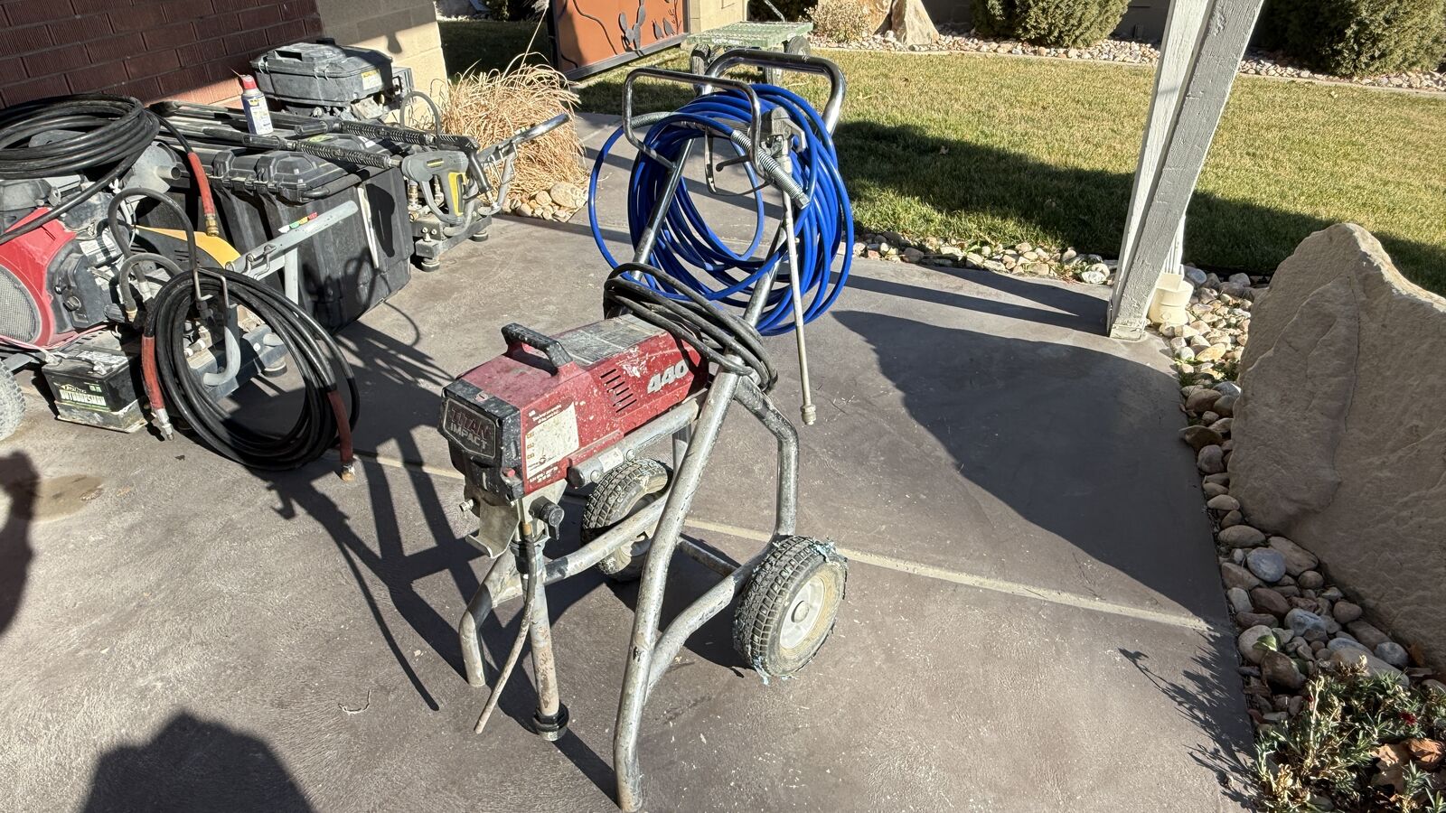 Title: Titan Impact 440 Airless Paint Sprayer (Pro Grade) – Hose/Gun – Ready to Work