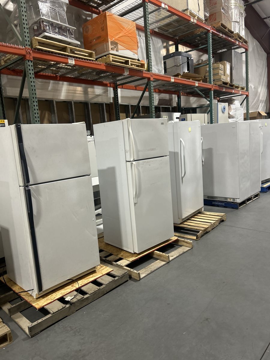 Fridges And Freezers in Various Shapes And Sizes
