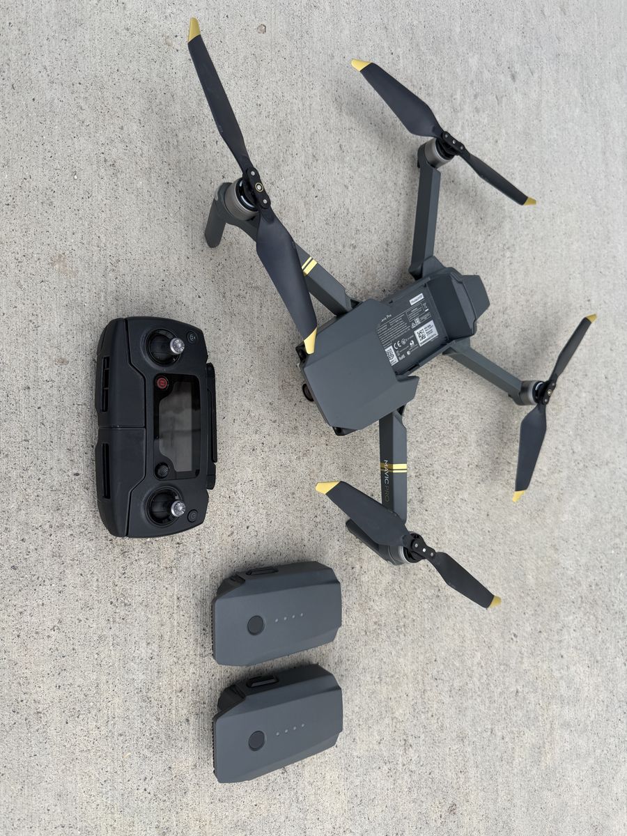 DJI Mavic Pro Drone Bundle – Extra Batteries – Ready to Fly