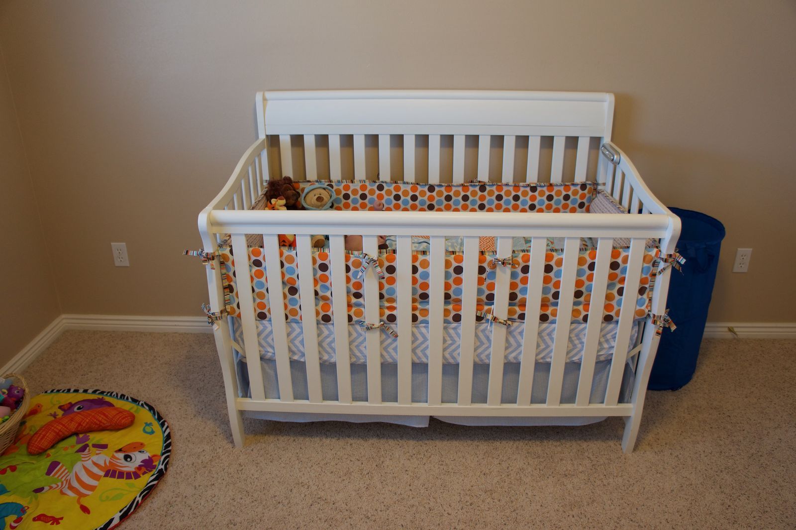 White Baby Crib