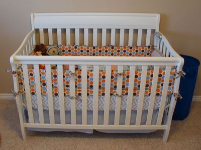 White Baby Crib