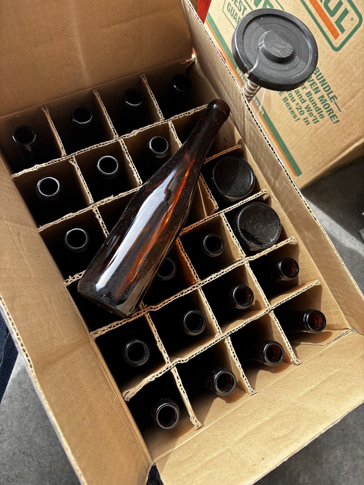 Glass Wine Bottles / Carboys – Various Sizes / Bot